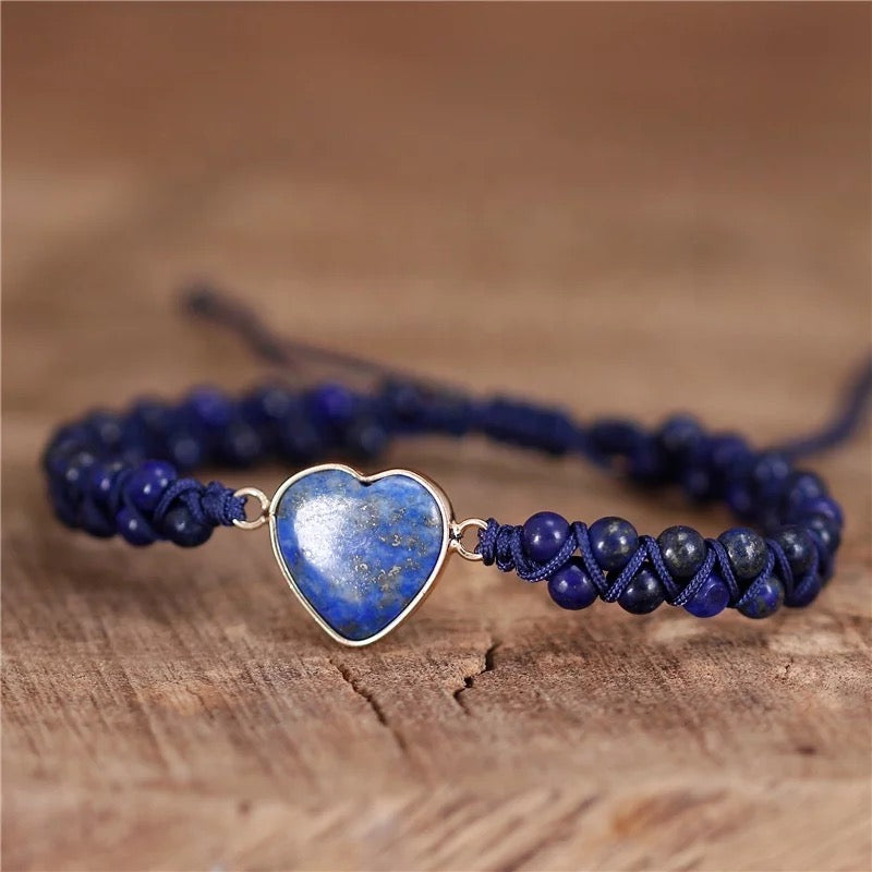 Buy Anika's Creations Stylish Rose Gold Plated Blue Ad Stone Studded Closed  Bracelet online